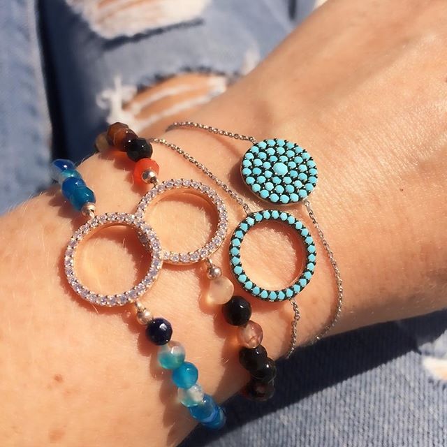 Turquoise Circle of Life® Bracelet - 'Ibiza Vibes' Collection
