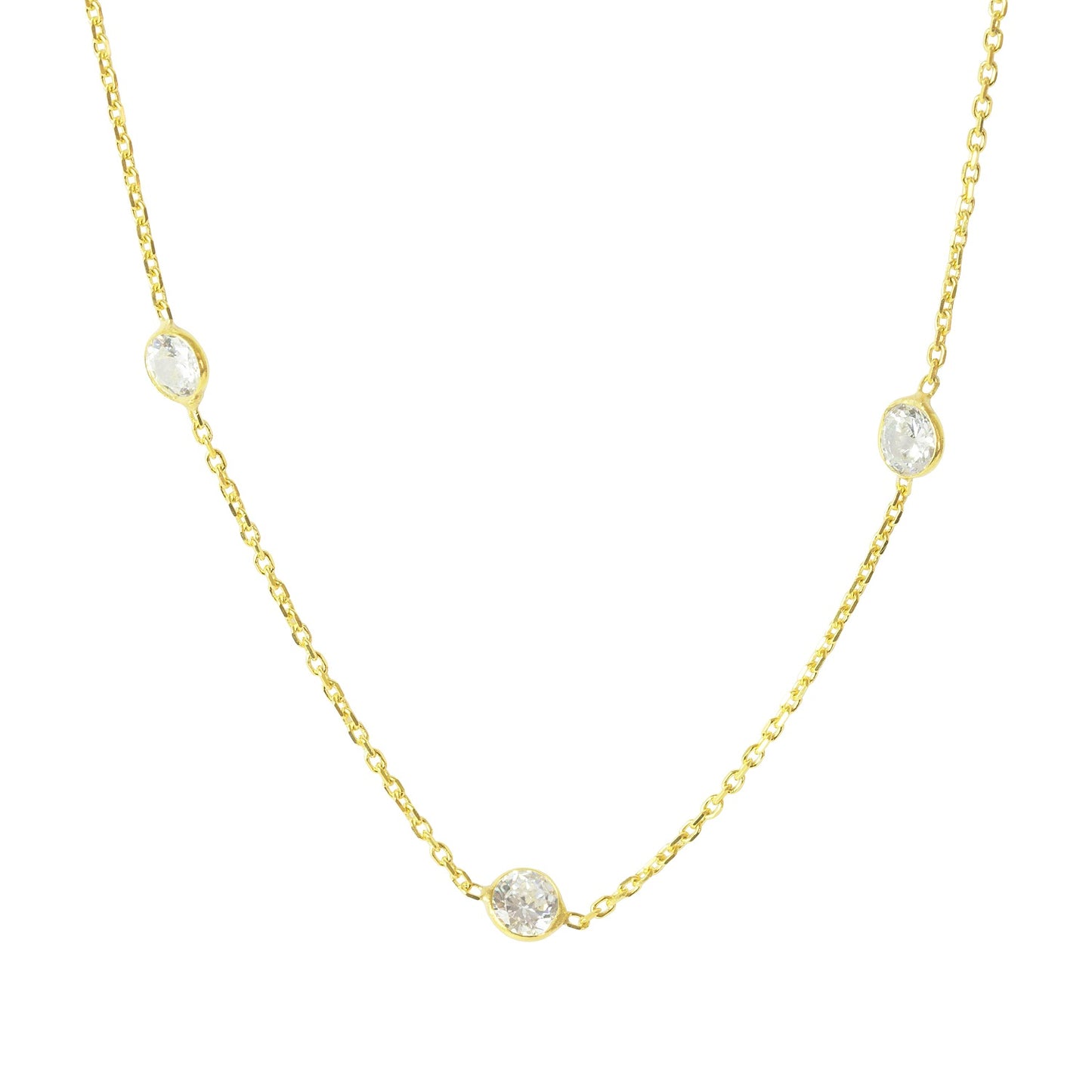 Chelsea Station Short Necklace With 'Large' Crystals ~ 17''