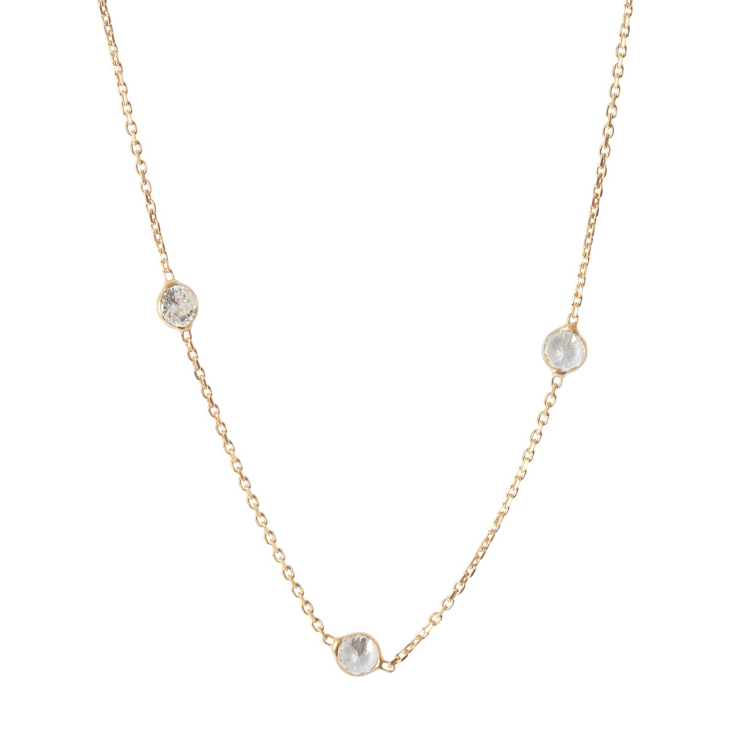 Chelsea Station Short Necklace With 'Large' Crystals ~ 17''
