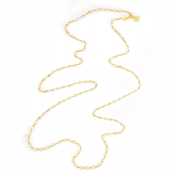 Long Crystal Mayfair Necklace || 110cm ||