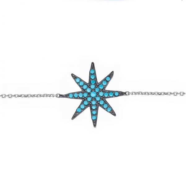 Turquoise Sun Bracelet - 'Ibiza Vibes' Collection