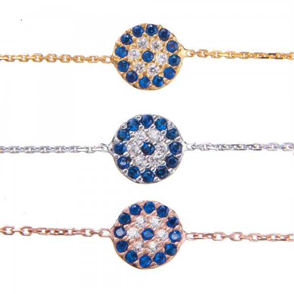 Evil Eye Bracelet in Smallest Size ~ Bridesmaid Gift Ideas