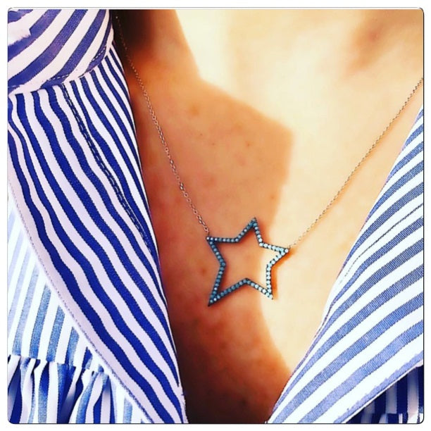 Turquoise Star Necklace - 'Ibiza Vibes' Collection