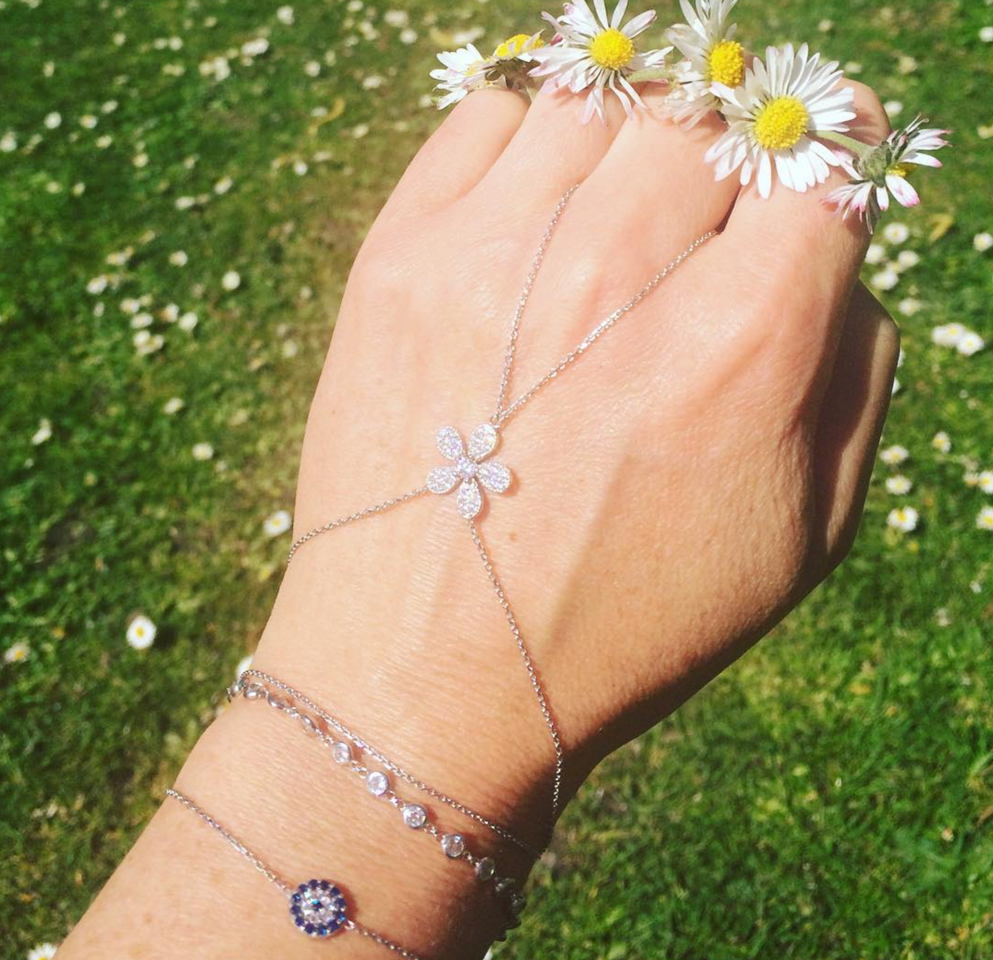 Evil Eye Bracelet in Smallest Size ~ Bridesmaid Gift Ideas