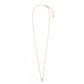 Pink or Green Opal Hamsa Hand Necklace
