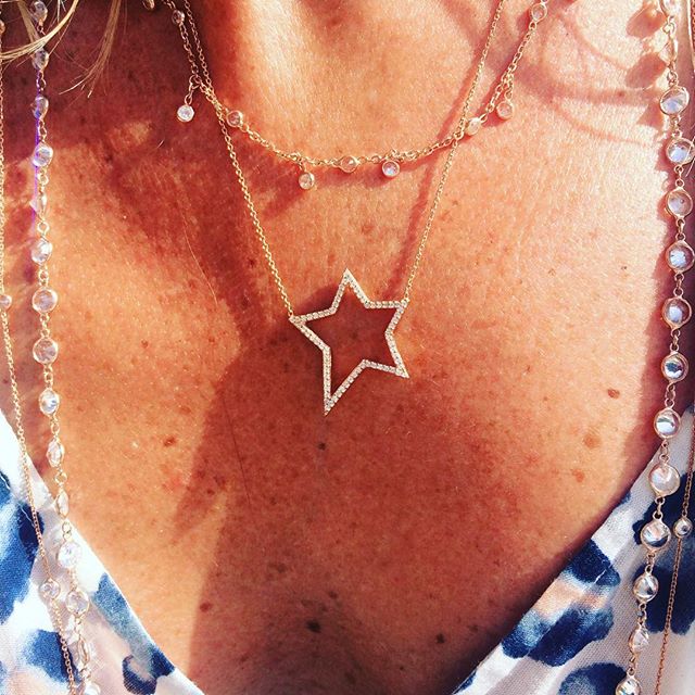 Star Necklace from "Lunch with the Stars" Collection