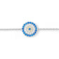 Evil Eye Bracelet Classic Midi Size Round Eye - Midi Size Eye (diam 10mm)
