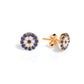 Round Evil Eye Studs - Mini Size