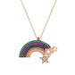 The rainbow necklace || 'Happy People' Collection