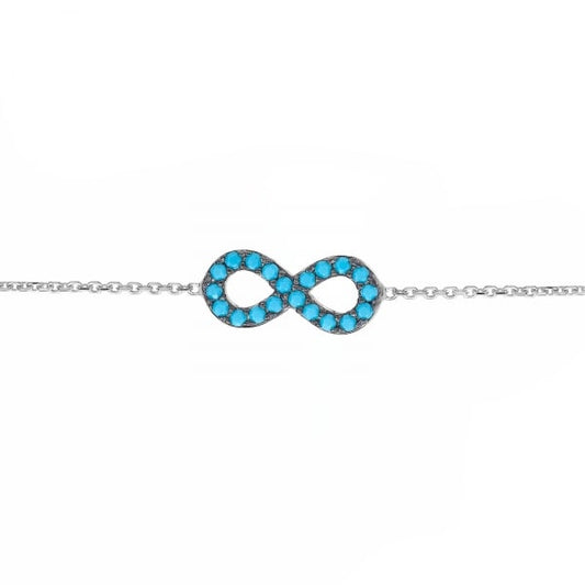 Turquoise Infinity Bracelet - 'Ibiza Vibes' Collection