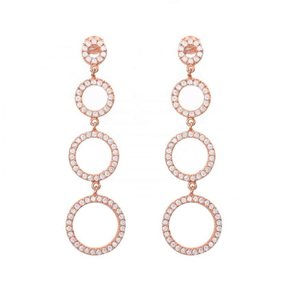 Lucky Eyes Trademark Multi Circles Drop Earrings *Best Seller*