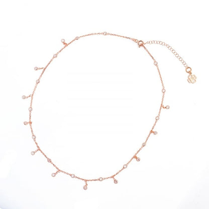 20'' Crystal Drop Necklace - (51cm)