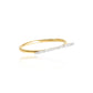 Diamond Nicky T bar ring in 9ct Yellow Gold - UK See N