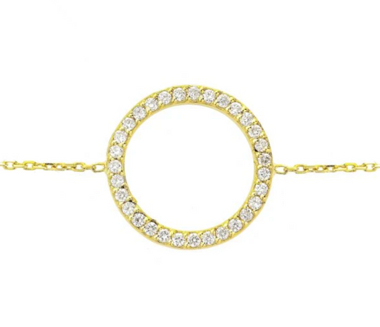 Diamond Circle of Life® Bracelet - 18ct Yellow Gold