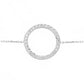 14ct Solid Gold Circle of Life Bracelet