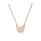 Mini Crystal Butterfly Necklace